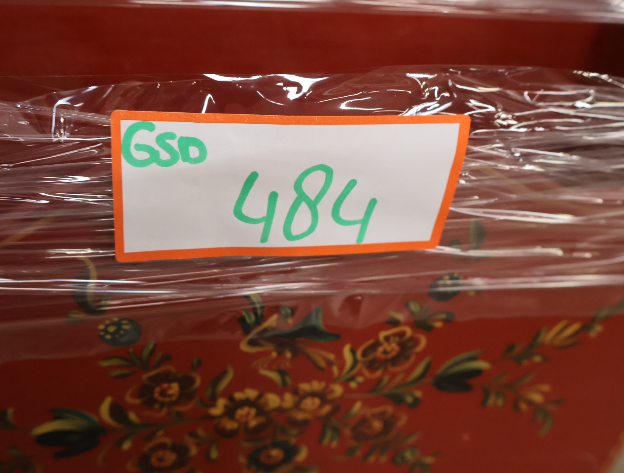 Houten tijdschrifthouder - Hindelooper – foto 17 – kavel bij GSD Auctions, Zoeterwoude