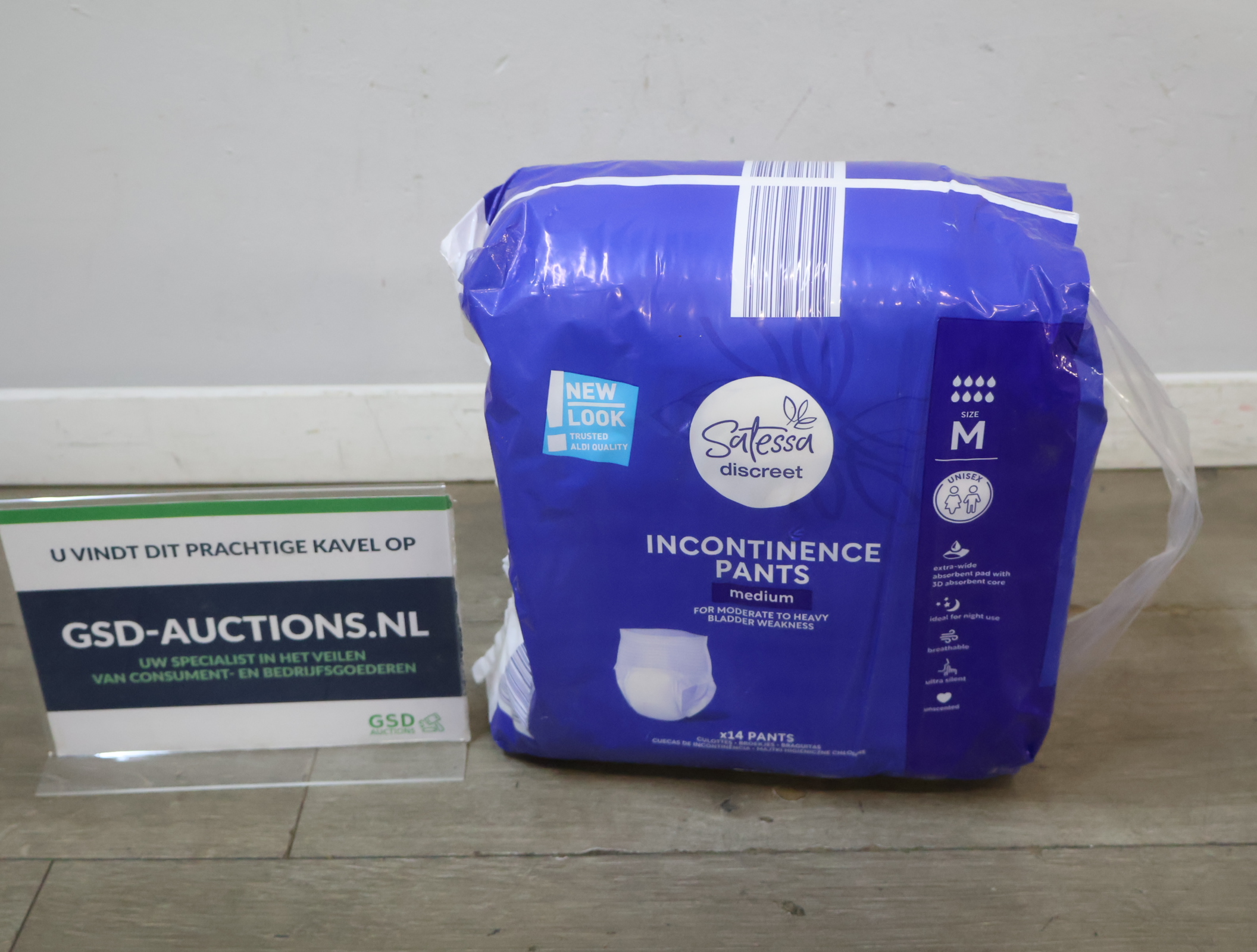 Satessa Discreet Incontinence Pants Medium – foto 2 – kavel bij GSD Auctions, Zoeterwoude