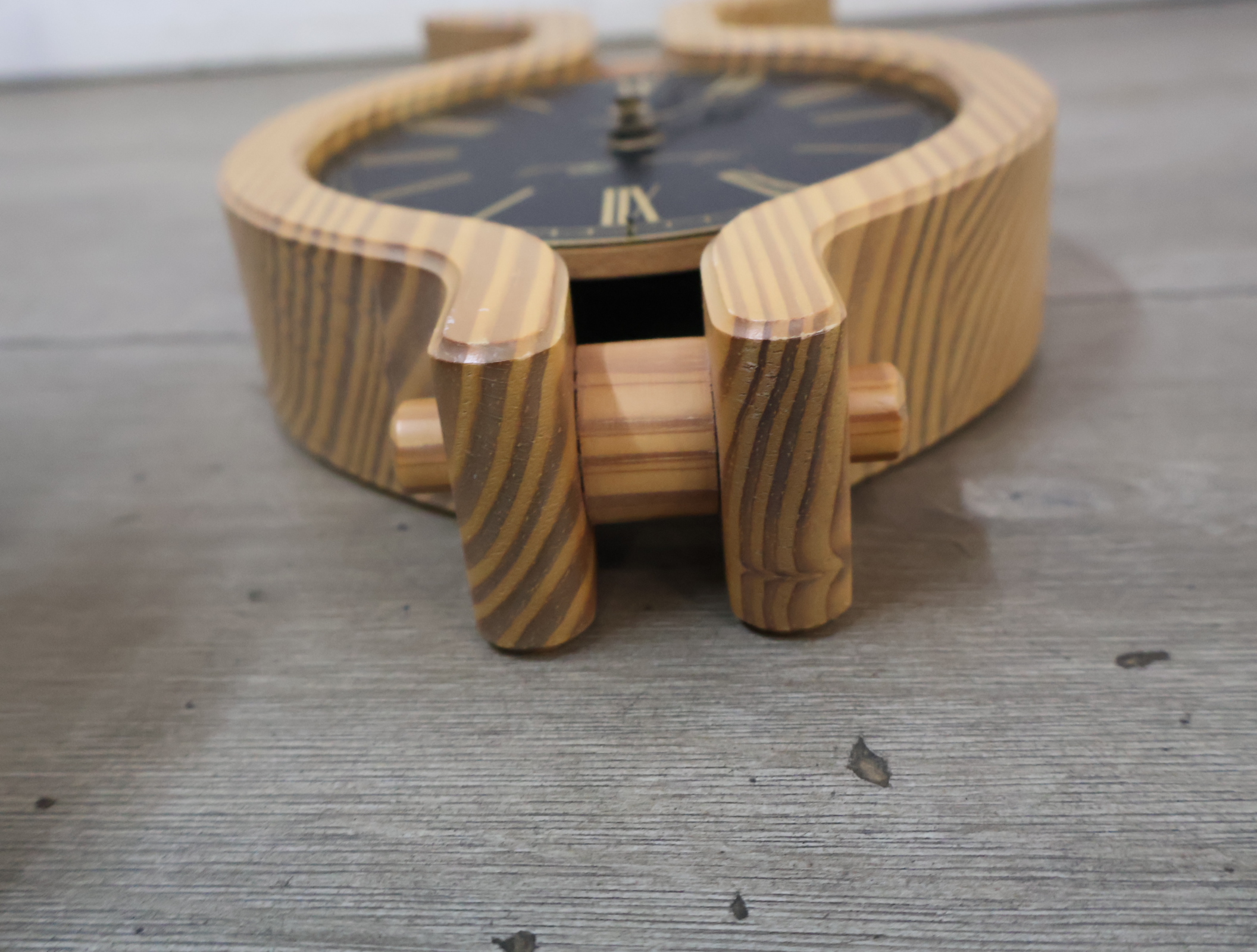 Thomas Brooks houten tafelklok – foto 14 – kavel bij GSD Auctions, Zoeterwoude
