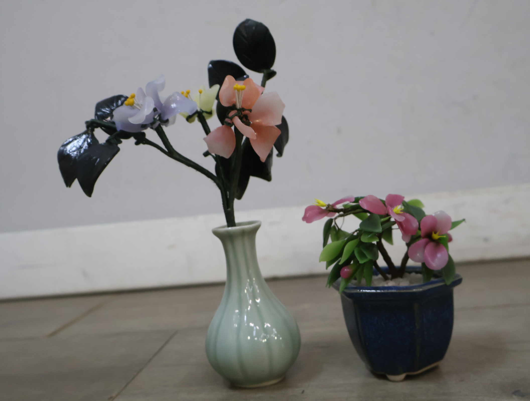 Set van 4 decoratieve kunstplanten in vazen – foto 17 – kavel bij GSD Auctions, Zoeterwoude