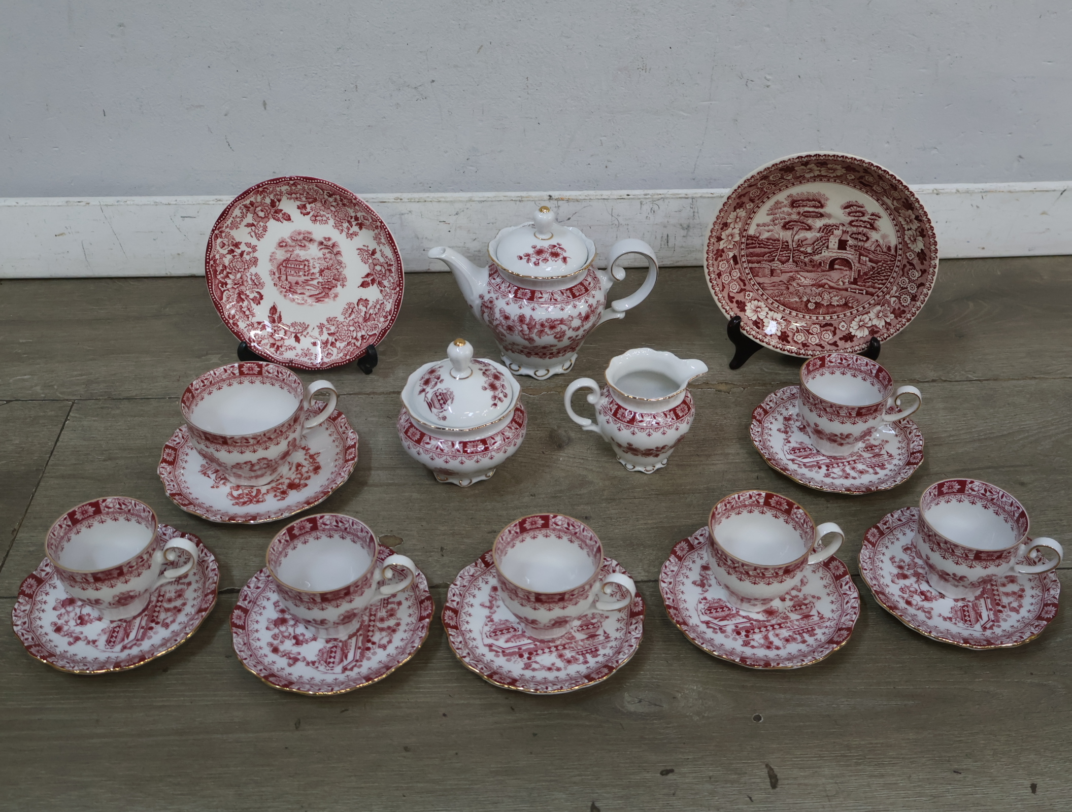 Verzameling Rood-Wit servies – foto 5 – kavel bij GSD Auctions, Zoeterwoude