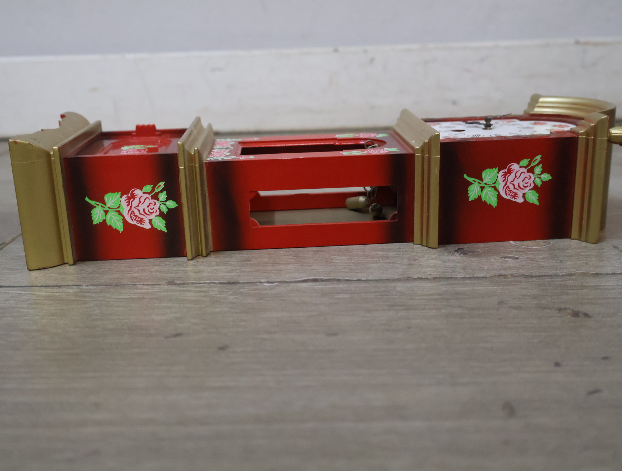 Decoratieve miniatuur staande klok – foto 16 – kavel bij GSD Auctions, Zoeterwoude