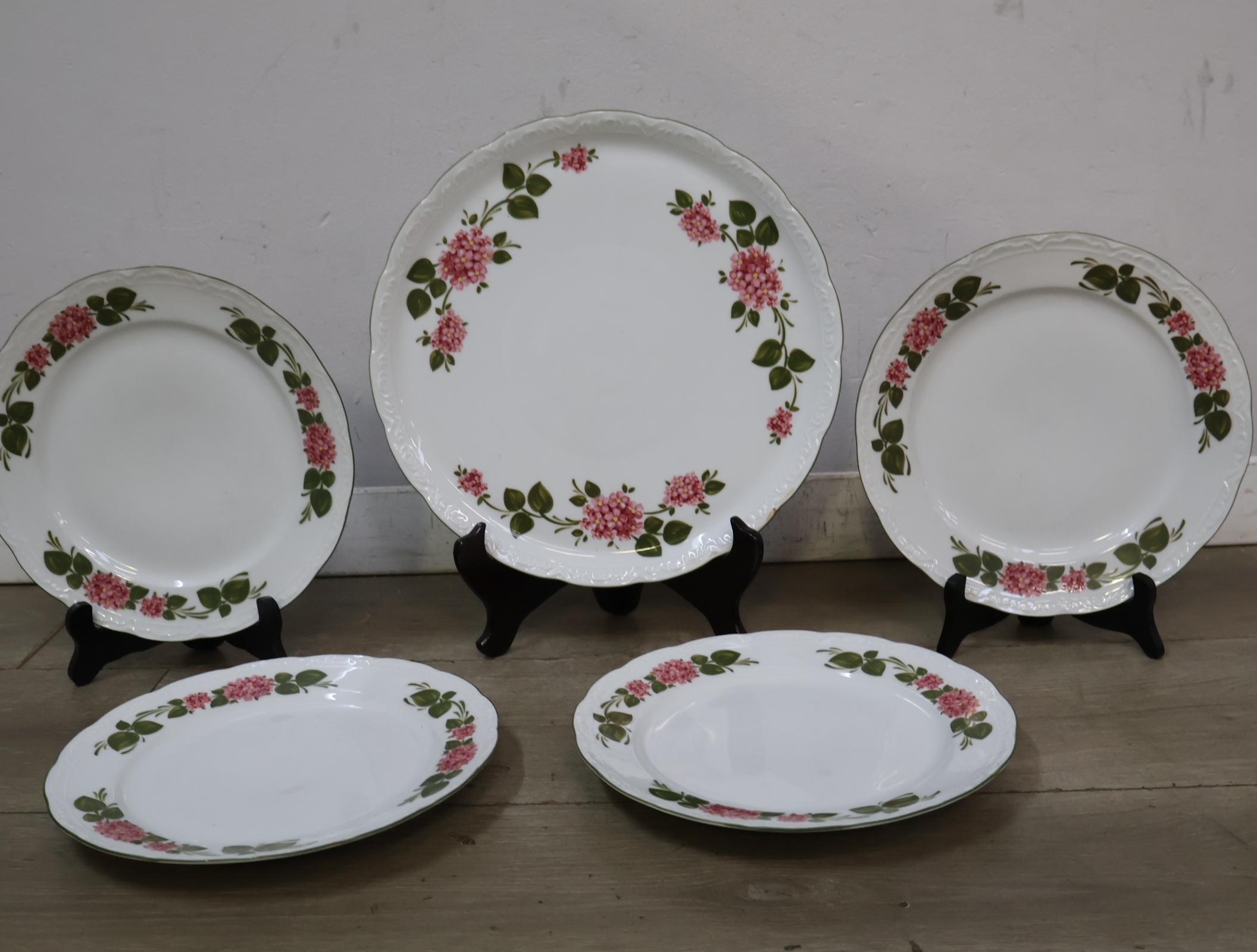 Serviesset met bloemmotief – foto 3 – kavel bij GSD Auctions, Zoeterwoude