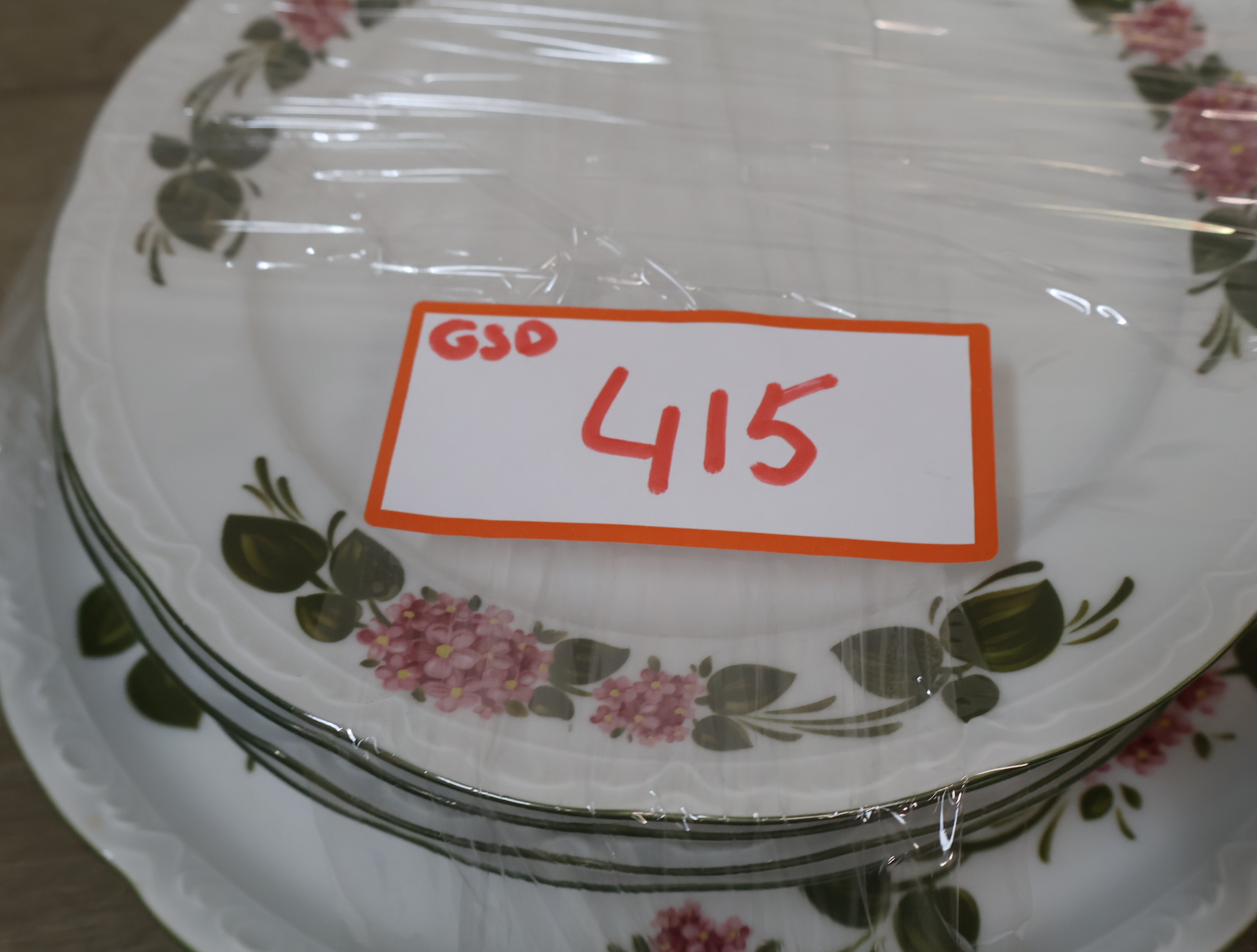 Serviesset met bloemmotief – foto 15 – kavel bij GSD Auctions, Zoeterwoude