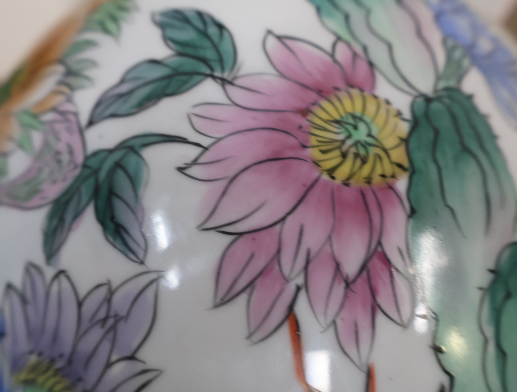 Oosterse Porseleinen Tafellamp – foto 11 – kavel bij GSD Auctions, Zoeterwoude