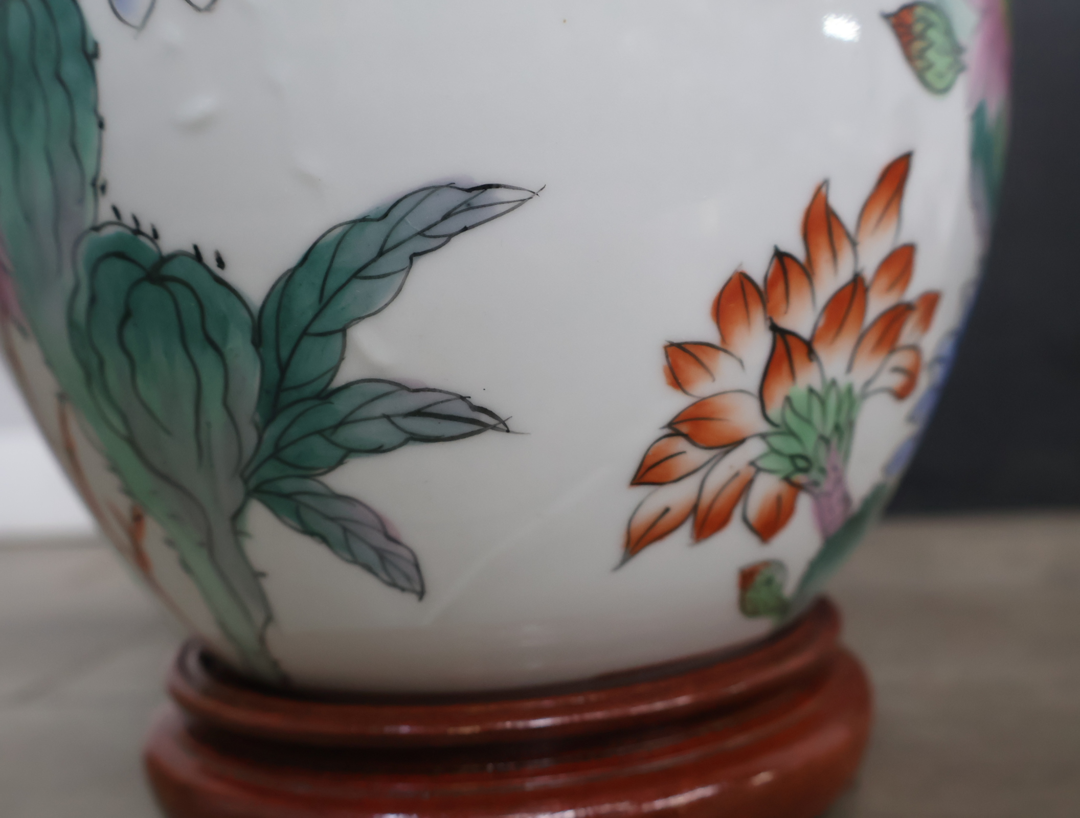Oosterse Porseleinen Tafellamp – foto 15 – kavel bij GSD Auctions, Zoeterwoude