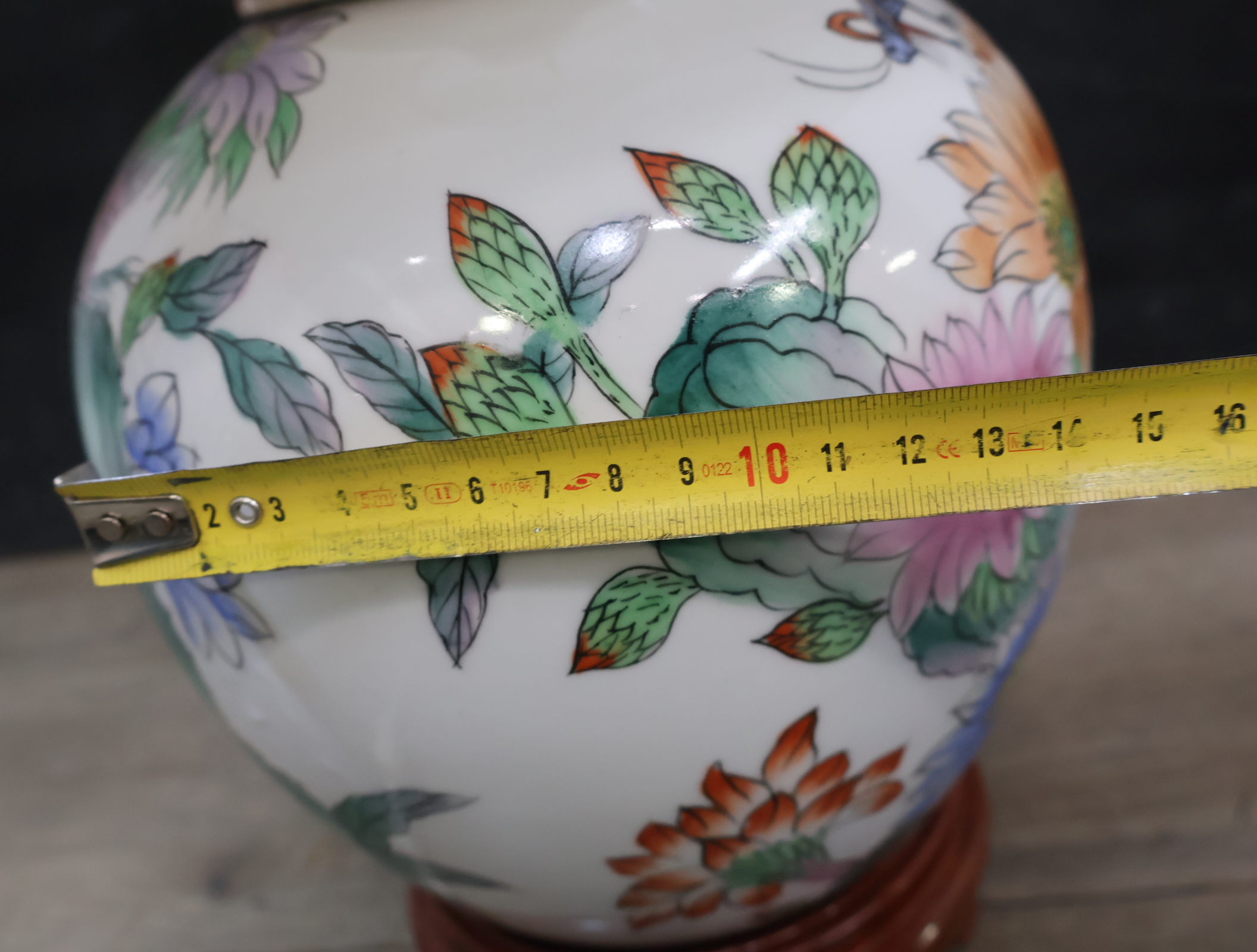 Oosterse Porseleinen Tafellamp – foto 20 – kavel bij GSD Auctions, Zoeterwoude