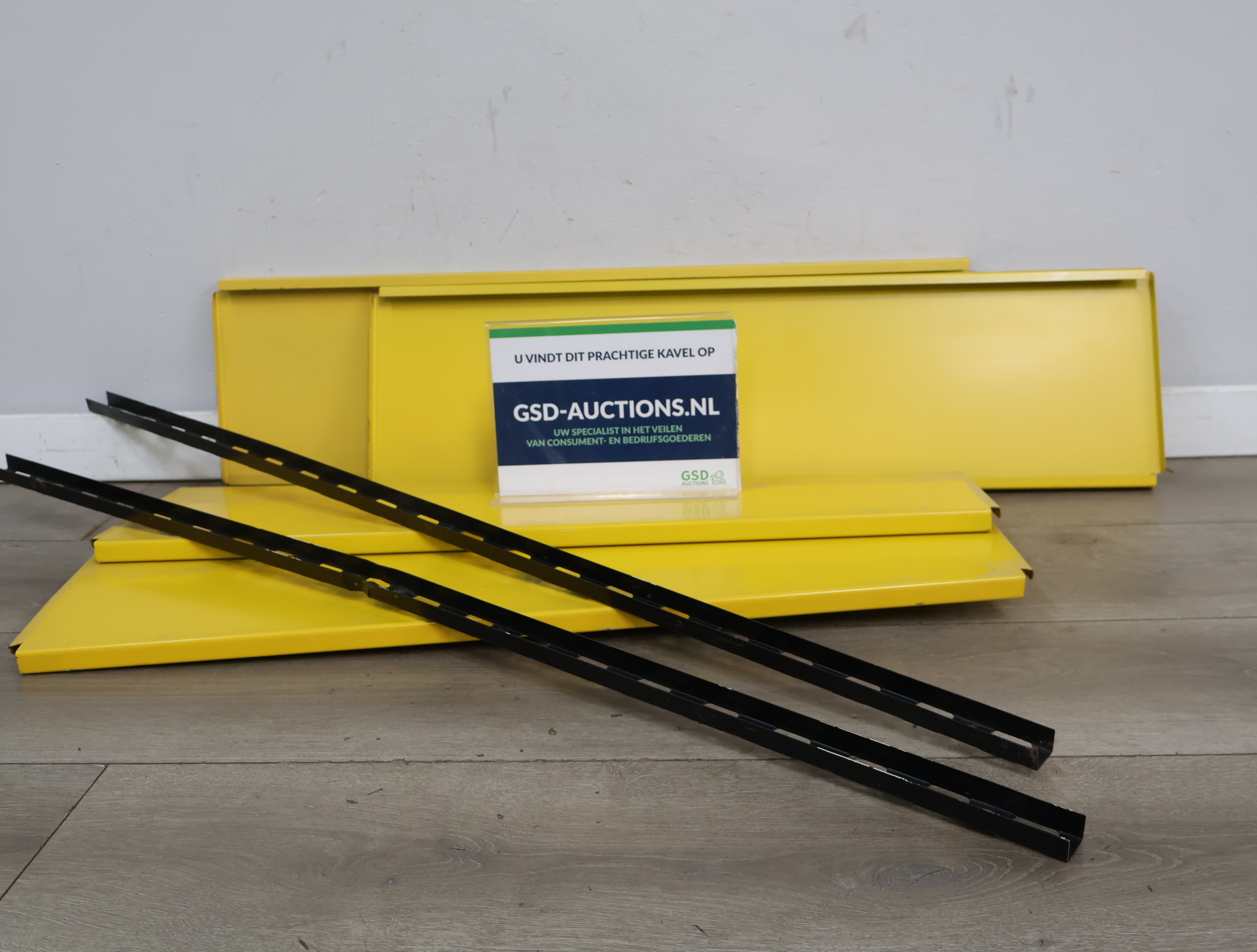 Vintage Jaren '60 Boekenplank - Wandplanken – foto 2 – kavel bij GSD Auctions, Zoeterwoude