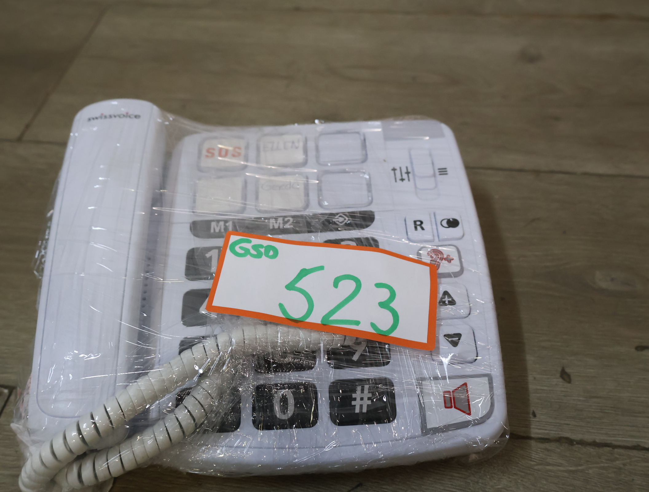 Swissvoice telefoon - Senioren Telefoon – foto 16 – kavel bij GSD Auctions, Zoeterwoude