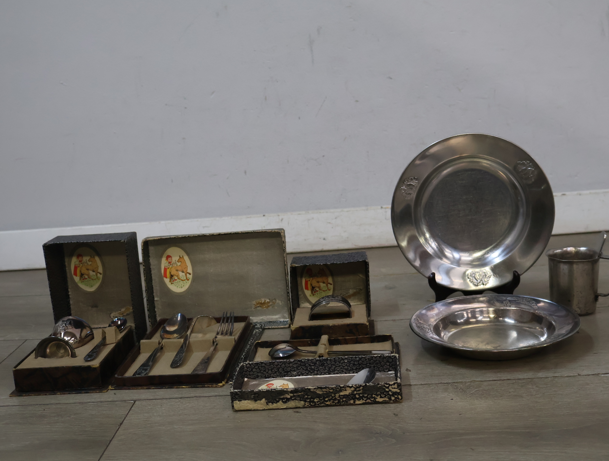 Vintage Verzilverde bestek-en serviessets – foto 4 – kavel bij GSD Auctions, Zoeterwoude