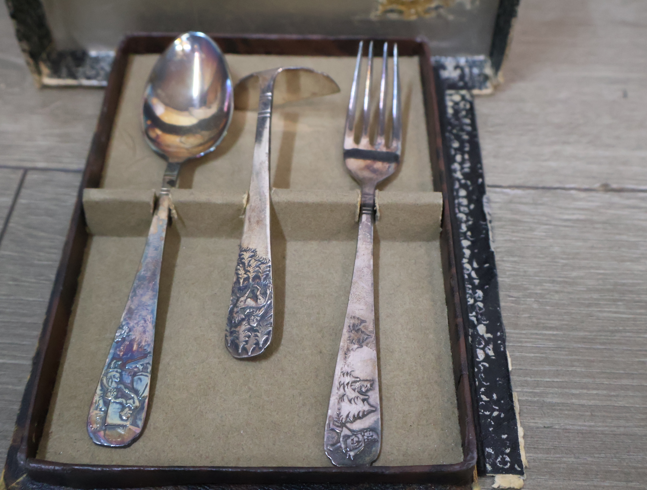 Vintage Verzilverde bestek-en serviessets – foto 7 – kavel bij GSD Auctions, Zoeterwoude