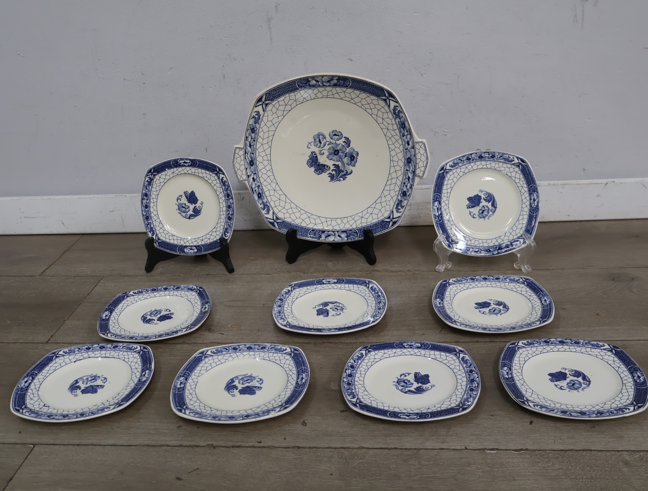 Porseleinen Gebak-Stel – foto 5 – kavel bij GSD Auctions, Zoeterwoude
