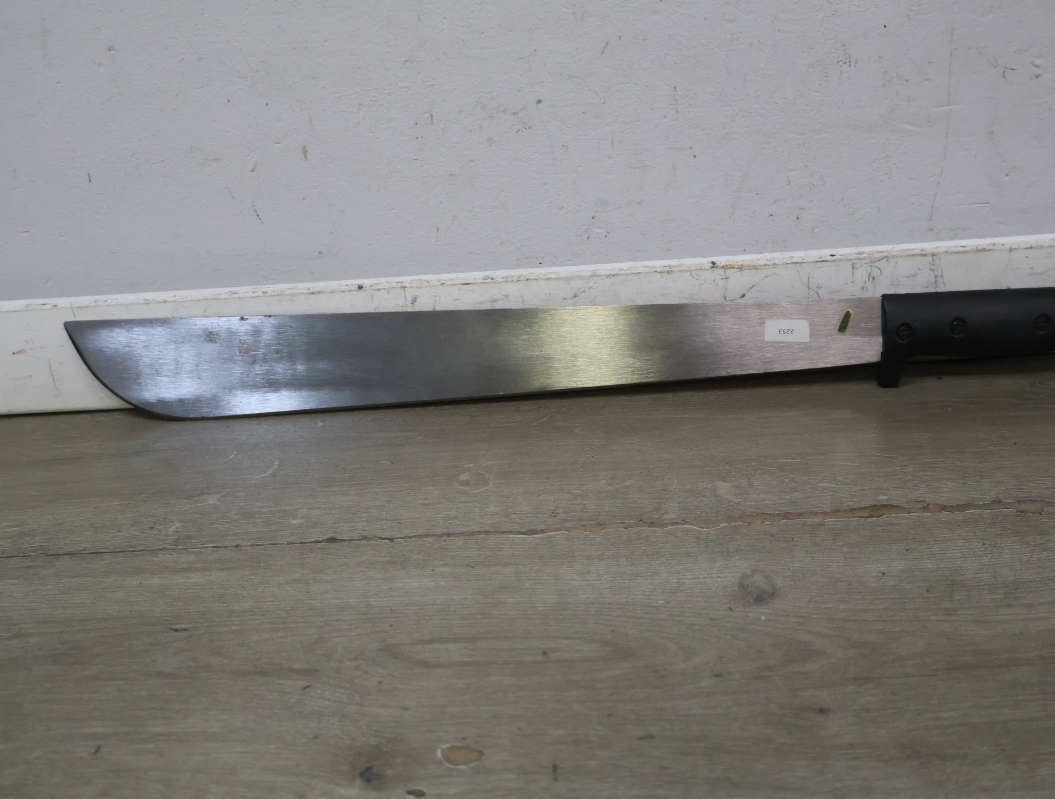 Lang mes met zwart handvat – foto 3 – kavel bij GSD Auctions, Zoeterwoude
