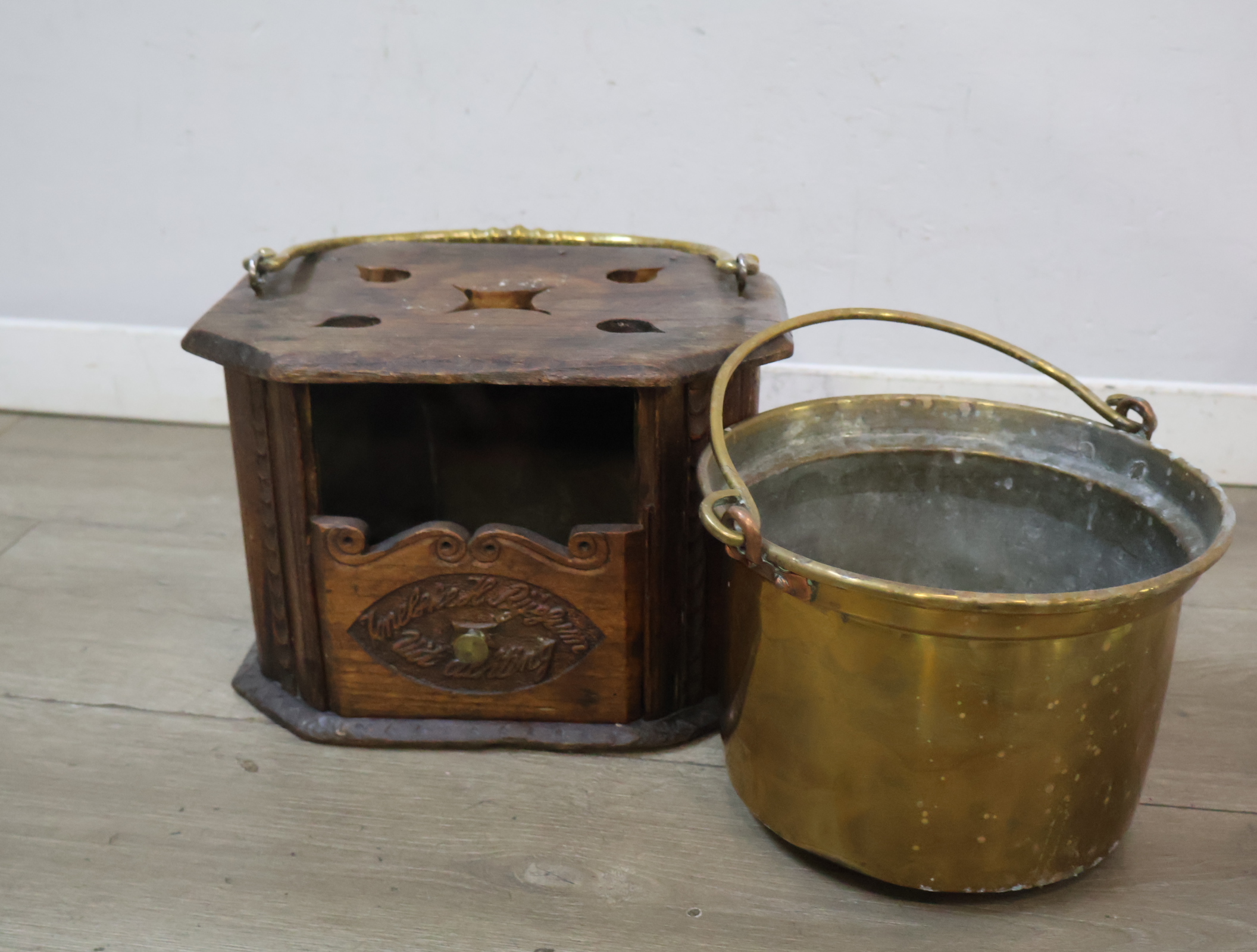 Messing ketel en Stoof – foto 4 – kavel bij GSD Auctions, Zoeterwoude