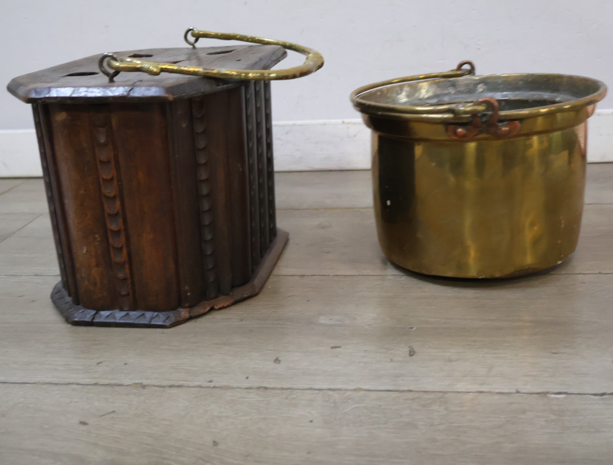 Messing ketel en Stoof – foto 6 – kavel bij GSD Auctions, Zoeterwoude