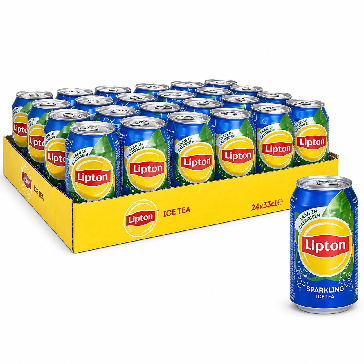 2x tray Lipton ice tea sparkling ZERO – foto 2 – kavel bij GSD Auctions, Zoeterwoude