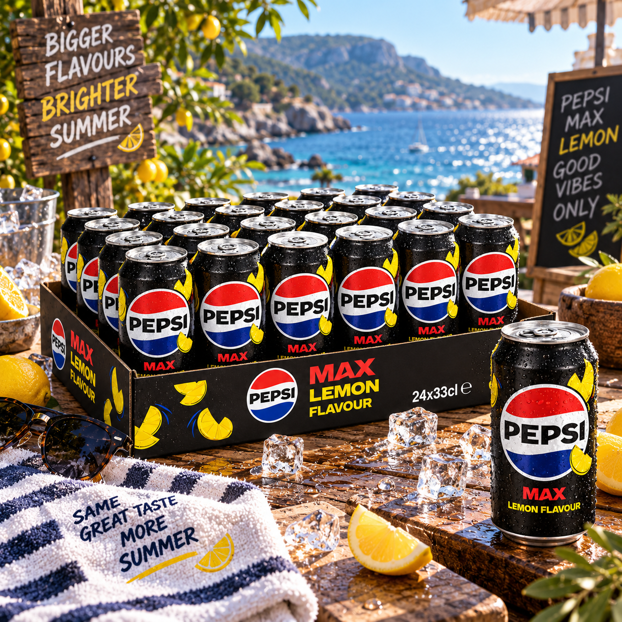 2x tray Pepsi Lemon – foto 2 – kavel bij GSD Auctions, Zoeterwoude