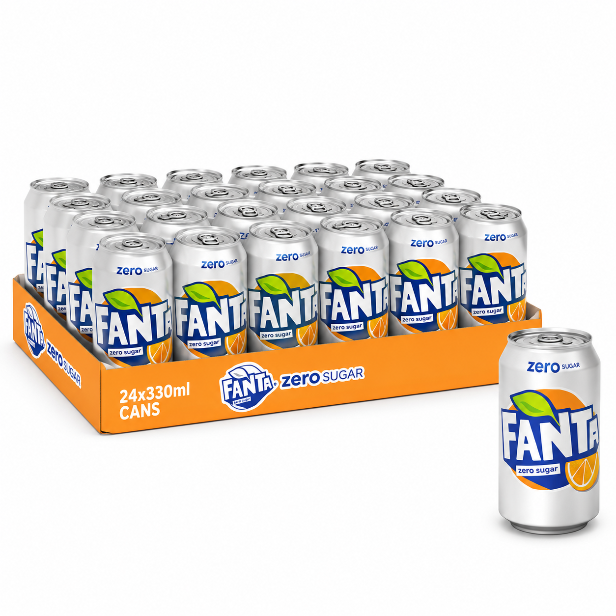 2x tray Fanta Zero – foto 2 – kavel bij GSD Auctions, Zoeterwoude
