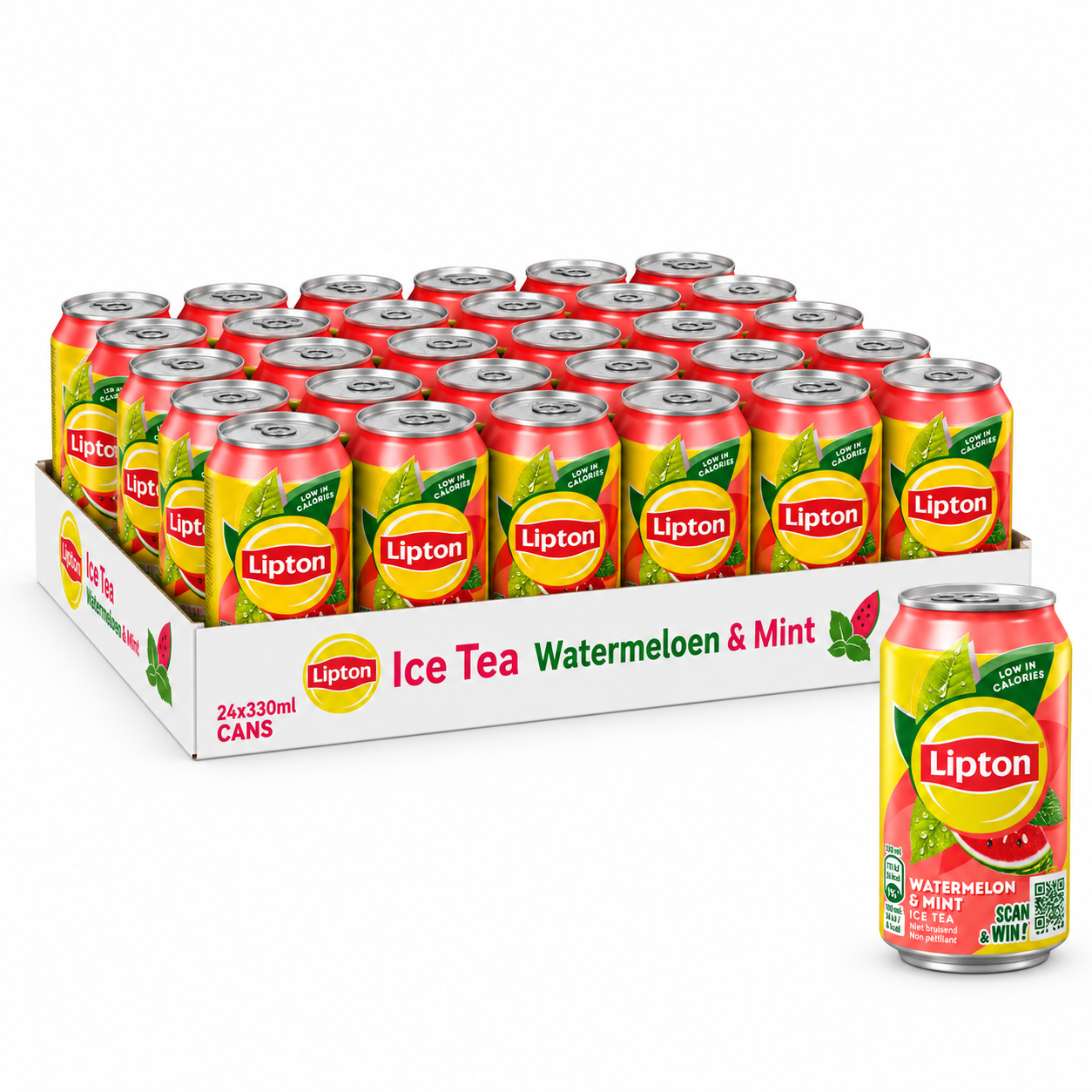 2x tray Lipton ice tea Watermeloen Mint – foto 2 – kavel bij GSD Auctions, Zoeterwoude