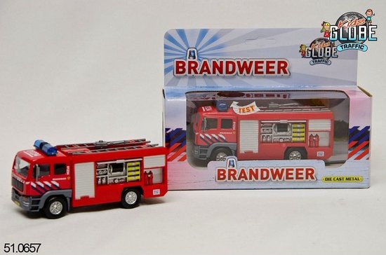 Die Cast Brandweerauto speelgoed - Metalen voertuig – kavel bij GSD Auctions, Zoeterwoude
