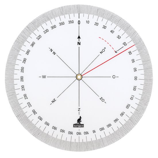 Kangaro koershoekmeter - 126mm - 360 graden – foto 2 – kavel bij GSD Auctions, Zoeterwoude