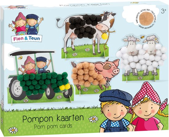 Fien & Teun knutselen - knutselset boerderijdieren – kavel bij GSD Auctions, Zoeterwoude