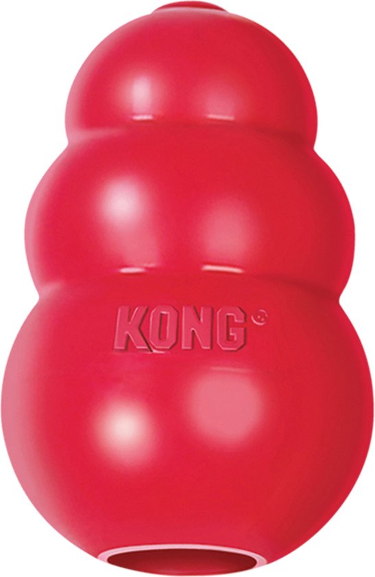 KONG Classic - Snackbal Honden Speelgoed - Rubber - 10.16cm – foto 2 – kavel bij GSD Auctions, Zoeterwoude