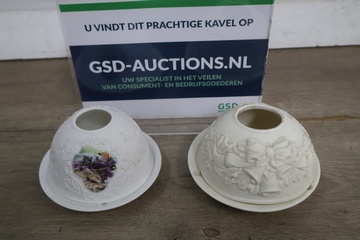Afbeelding van Set van twee waxinelichthouders