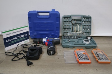 Afbeelding van Worx 16V Accuboormachine met toebehoren
