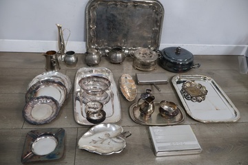 Afbeelding van Assortiment verzilverde Items