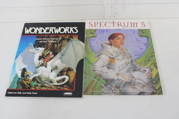 Afbeelding van Wonderworks en Spectrum 5 fantasy kunstboeken