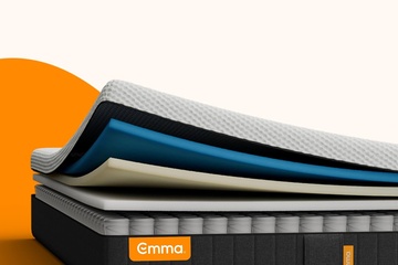 Afbeelding van Emma Hybrid 2 matras 90x200 Export voordeel! Refurbished