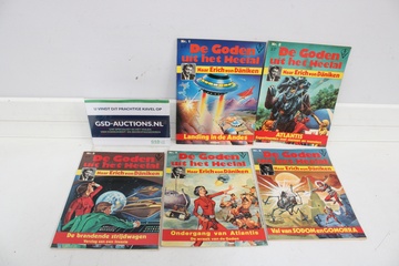 Afbeelding van Stripboeken De Goden uit het Heelal - 1, 2, 3, 5, 6