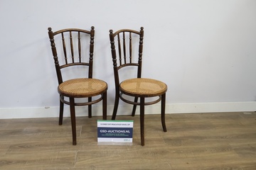 Afbeelding van Set van 2 Thonet Stoelen