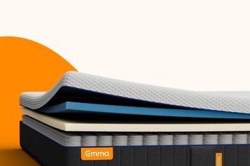 Afbeelding van Emma Hybrid 2 matras 180x200 Export voordeel! Refurbished