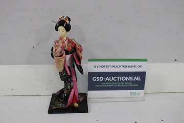 Afbeelding van Japanse traditionele geisha pop