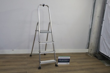 Afbeelding van Aluminium 4-treeds ladder