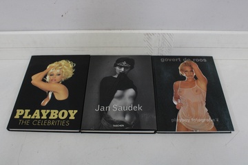 Afbeelding van Set erotische fotoboeken met Playboy en Jan Saudek