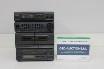 Afbeelding van Samsung cassette deck en equalizer set