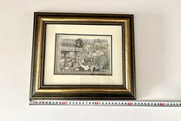 Afbeelding van 3d schilderij idee van  Anton Pieck (N2)