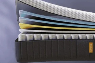 Afbeelding van 2x Hybrid premium matras 90x200 Export voordeel! Refurbished