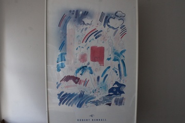 Afbeelding van Robert Kendall ingelijste abstracte kunstdruk
