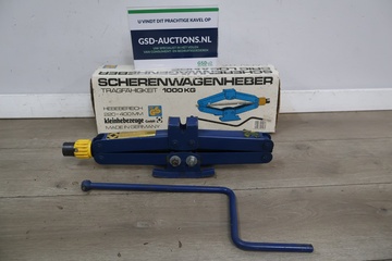 Afbeelding van Scherenwagenheber 1000 kg krik