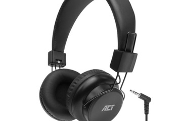 Afbeelding van Opvouwbare stereo hoofdtelefoon met 3,5mm audiojack