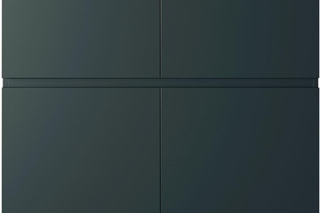 Afbeelding van Selsey Bemmi Dressoir 100 cm in Donkergroen Moderne Kast met