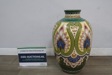 Afbeelding van Goudsplaten Gouda Holland Vaas