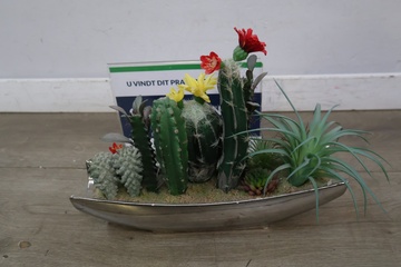 Afbeelding van Decoratief kunstplant arrangement