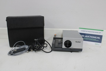 Afbeelding van Rollei Diaprojector met hoes en kabels