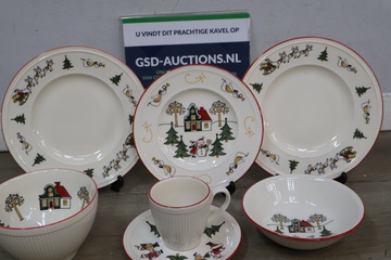 Afbeelding van Wedgwood Kerstservies - Windsor Christmas