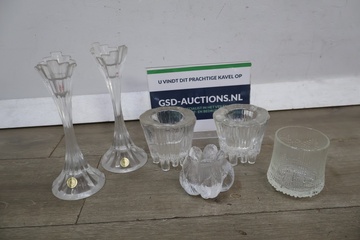 Afbeelding van Kristallen Kandelaars